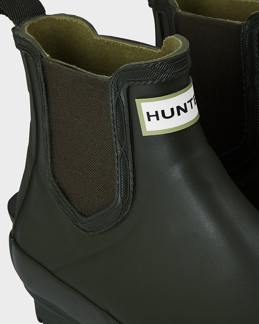 Botas Chelsea Hunter Mujer Verde Oscuro Oliva Norris 084312-GIA